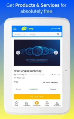 Freebay - Giveaways & Freebies android App screenshot 2