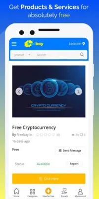 Freebay - Giveaways & Freebies android App screenshot 7